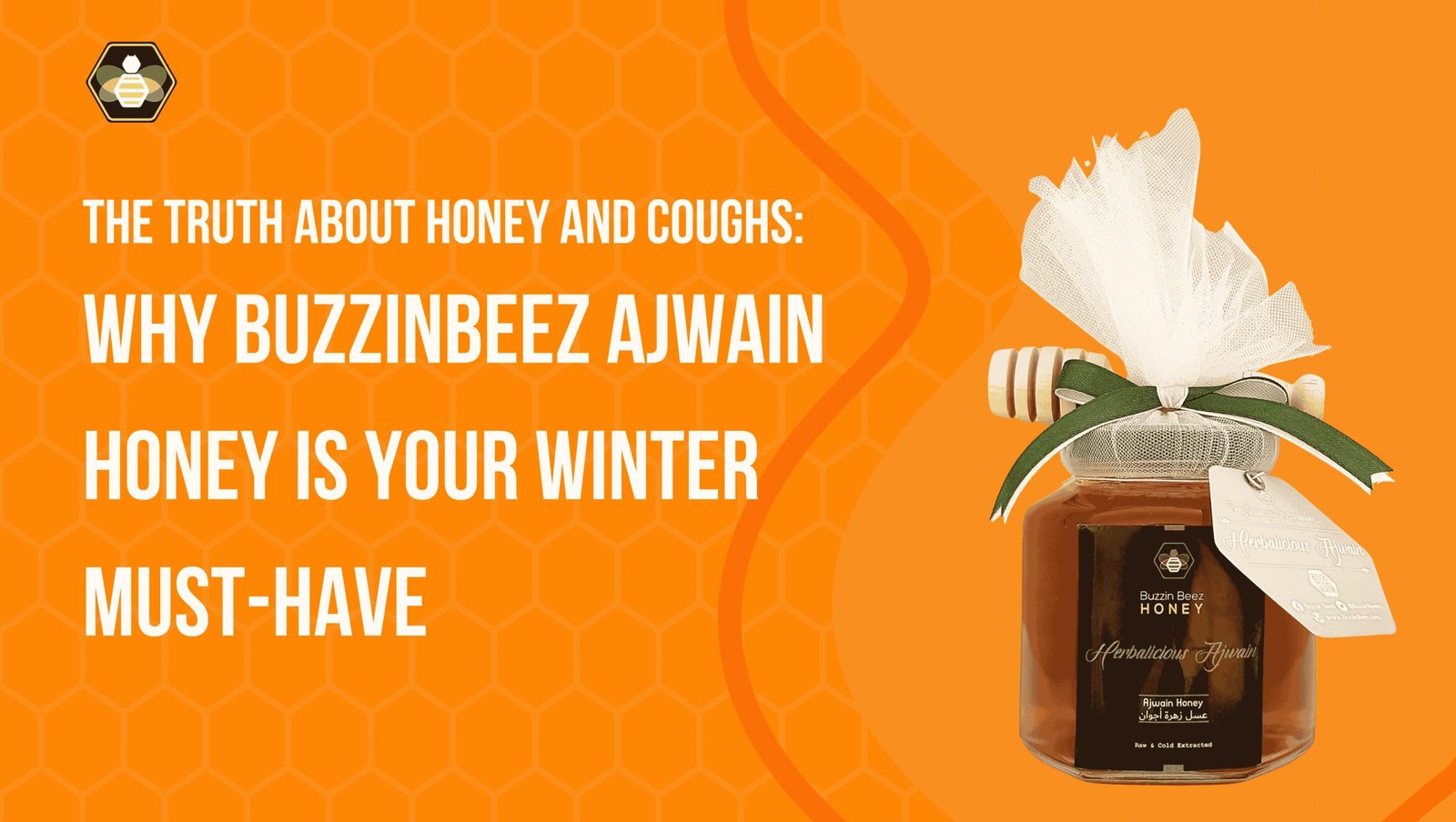 BuzzinBeez Ajwain Honey